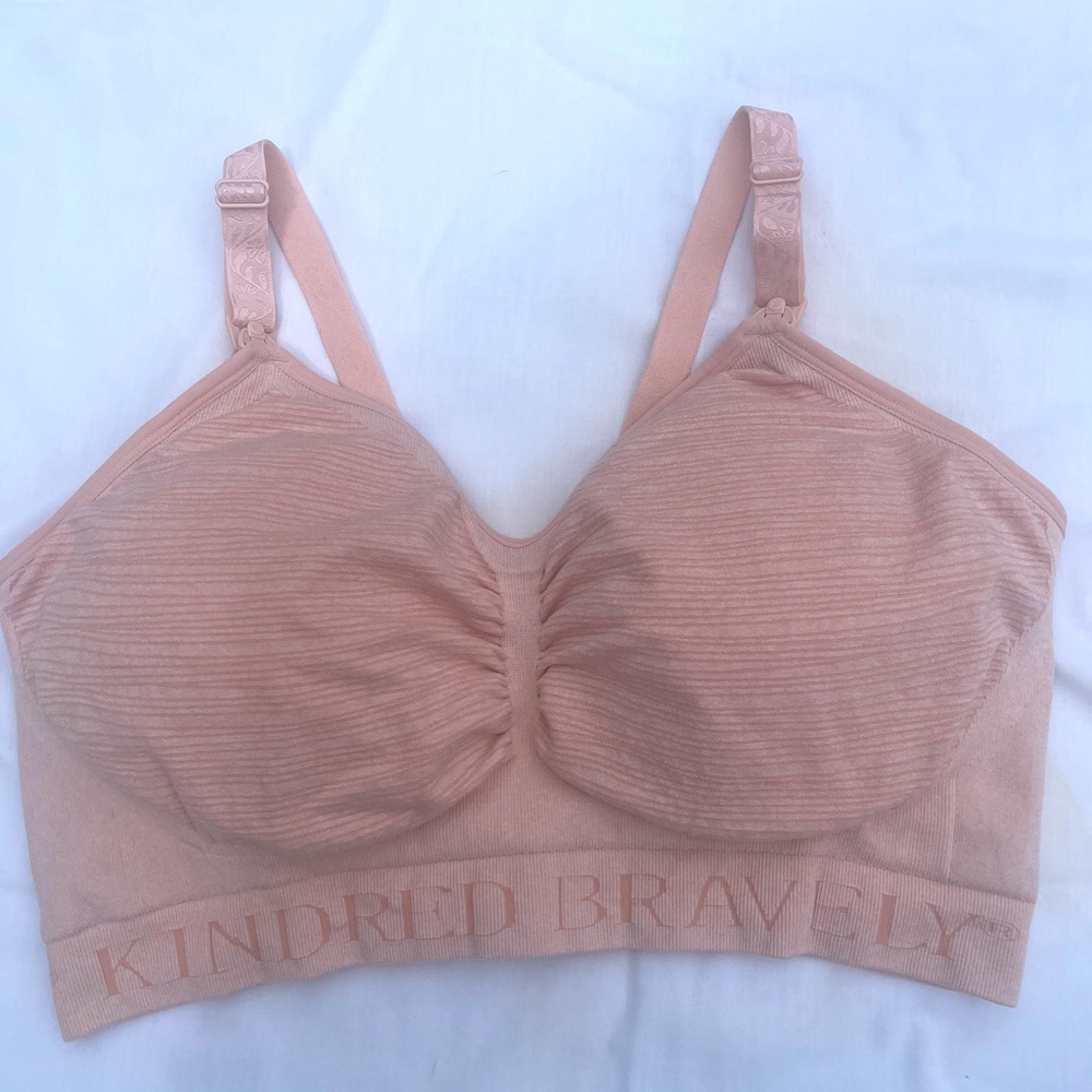 Kindred Bravely Sublime Handsfree Pumping and Nursing Bra in Pink